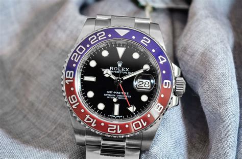 rolex gmt master ii pepsi cola